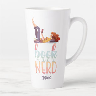 Tasse Latte Livre Nerd - Book Lovers   Lecture