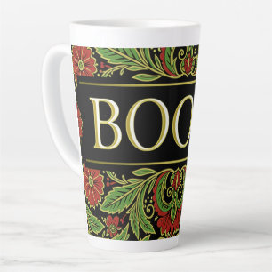 Tasse Latte Livres Amoureux des Livres Écrivains Lecteurs Bibl