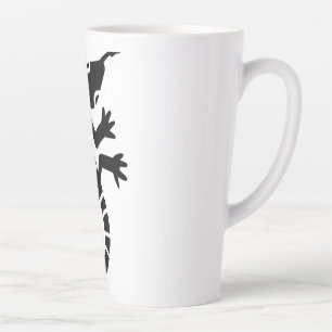 Tasse Latte Lizard tribal