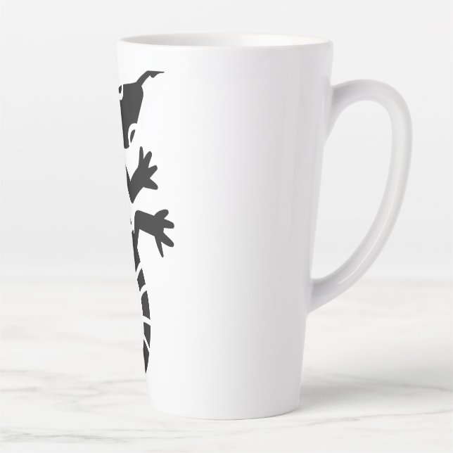 Tasse Latte Lizard tribal (Droite)