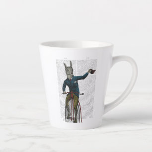 Tasse Latte Llama à vélo