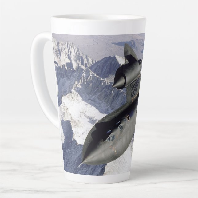 Tasse Latte Lockheed SR-71B Blackbird (Angle gauche)