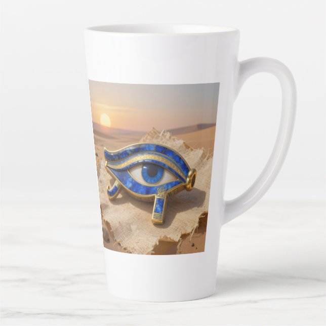 Tasse Latte L'Œil égyptien (Droite)