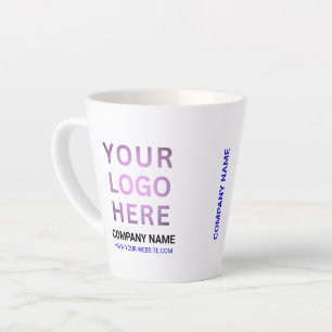 Tasse Latte Logo d'entreprise personnalisé Société promotion