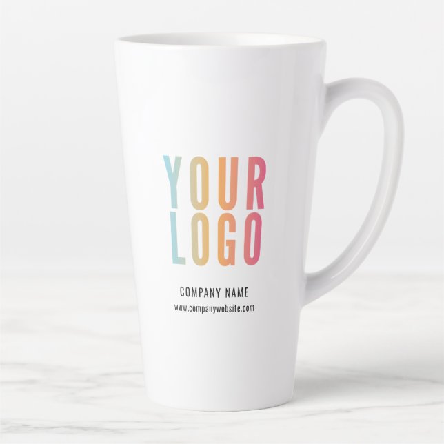 Tasse Latte Logo d'entreprise promotionnel (Droite)
