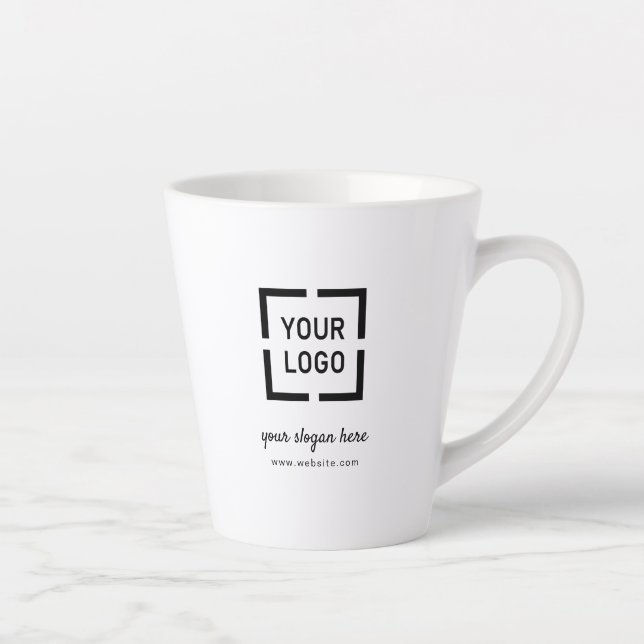 Tasse Latte Logo promotionnel personnalisé (Droite)