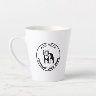Tasse Latte Logo simple d'entreprise Promotion moderne