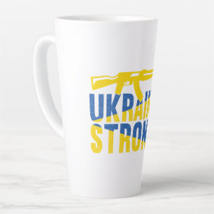 Tasse Latte L'Ukraine : un soutien fort pour l'Ukraine