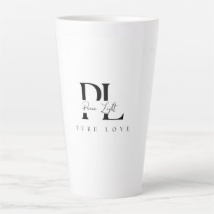 Tasse Latte « Lumière de la paix – Logo Pure Amour »