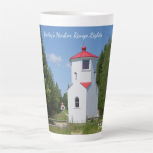 Tasse Latte Lumières de la chaîne portuaire de Bailey
