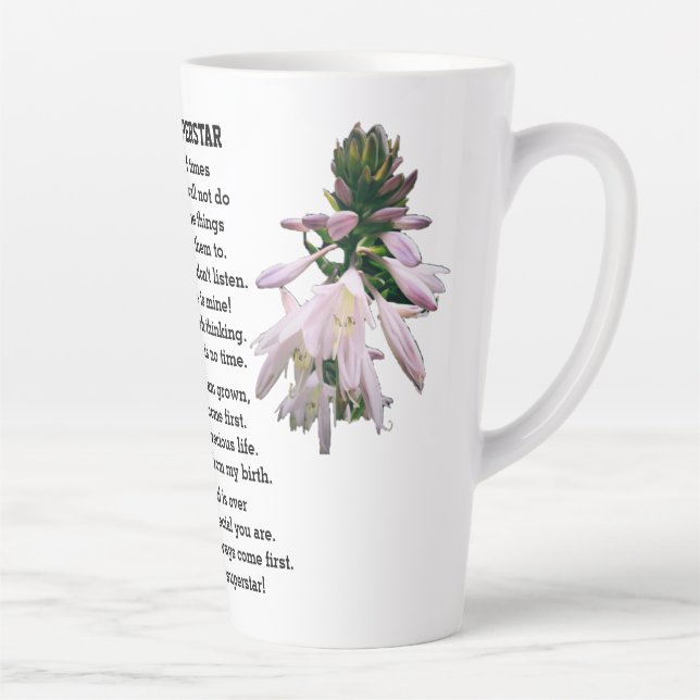 TASSE LATTE MA MAMAN EST MA SUPERSTAR (Droite)