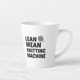 TASSE LATTE MACHINE À TRICOT MOYEN MOYEN