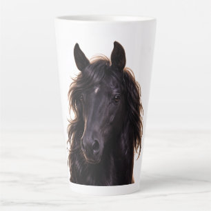 Tasse Latte Magnifique étalon noir