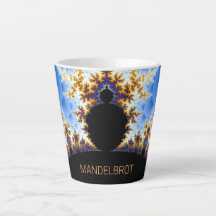 Tasse Latte Magnifique Mandelbrot Fractal