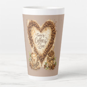 Tasse Latte Mais d'abord, Coffee Cozy Vintage