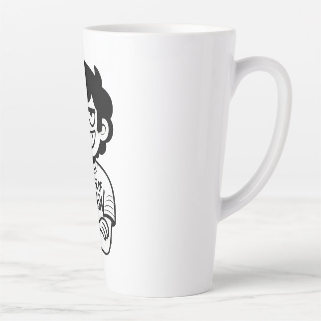 Tasse Latte Maître de Sarcasme dessin humoristique La (Droite)