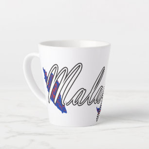 Tasse Latte Malaisie