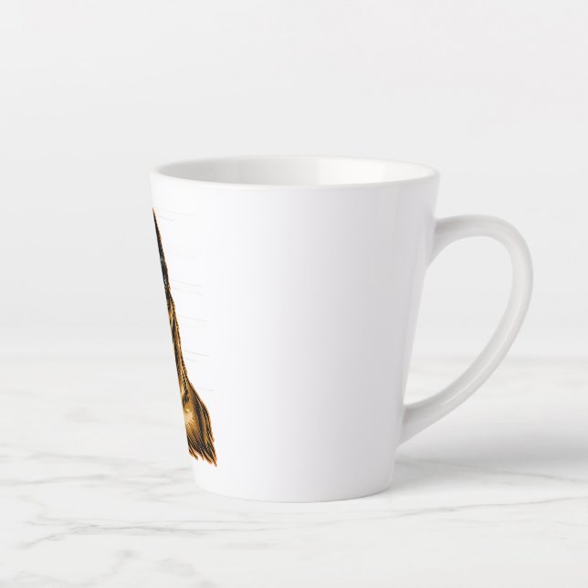 Tasse Latte Malinois belge (Droite)