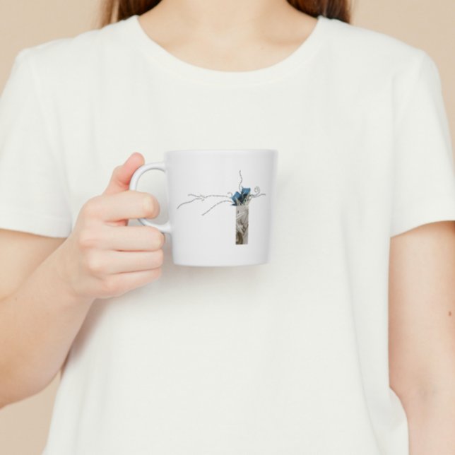 Tasse Latte Maman accessoires vie chaos coordinateur photo poè (Créateur téléchargé)