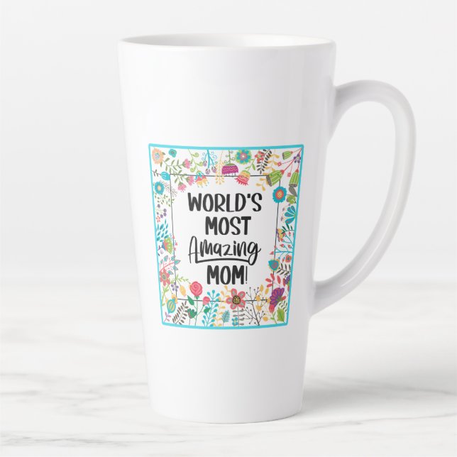 Tasse Latte Maman la plus Extraordinaire du monde (Droite)