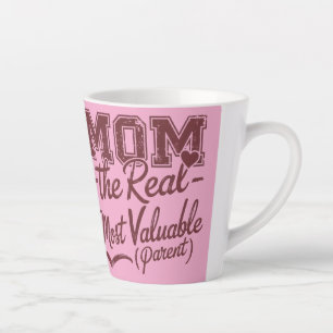 Tasse Latte Maman — Le Vrai MVP (Parent Le Plus Précieux)