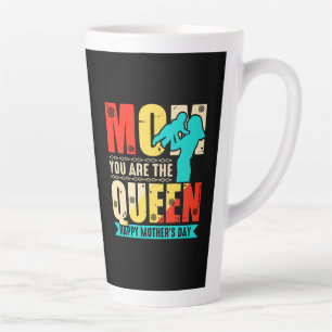 Tasse Latte Maman Tu Es La Reine