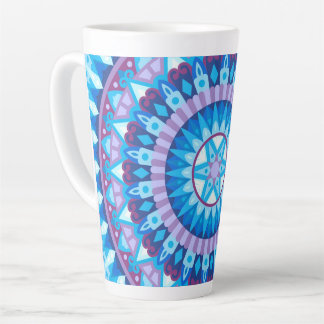 Tasse Latte Mandala d'hiver