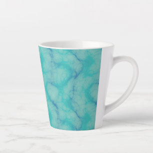 Tasse Latte Marbre turquoise