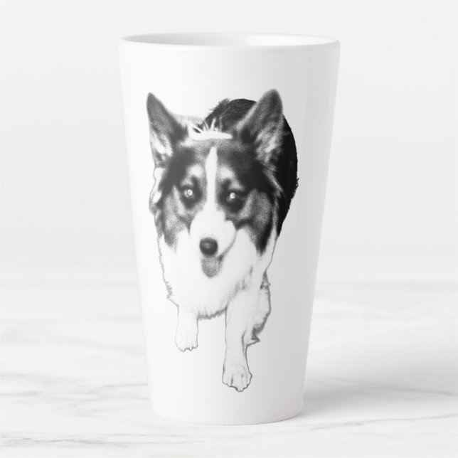 Tasse Latte Marches Douces, Charme Tranquille (Devant)