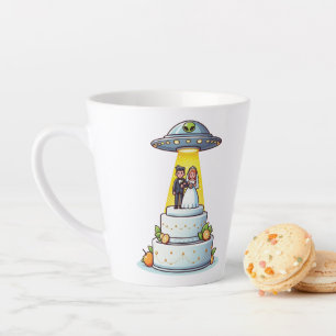 Tasse Latte Mariage UFO