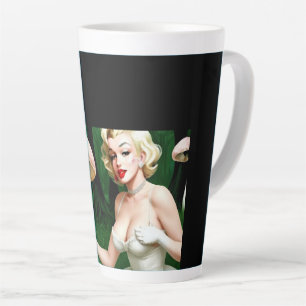 Tasse Latte Marilyn champignon plaisir maison déco unique