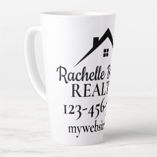 Tasse Latte Marketing immobilier Realtor personnalisé
