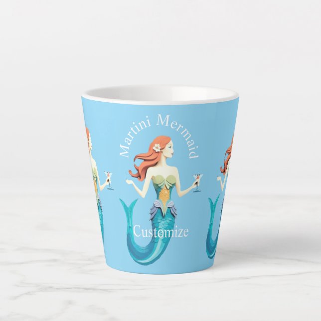 Tasse Latte Martini Mermaid Thunder_Cove (Devant)