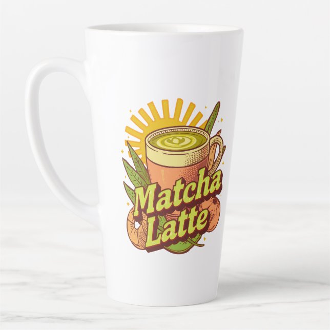 Tasse Latte Matcha Latte Mug, Thé Vert (Gauche)
