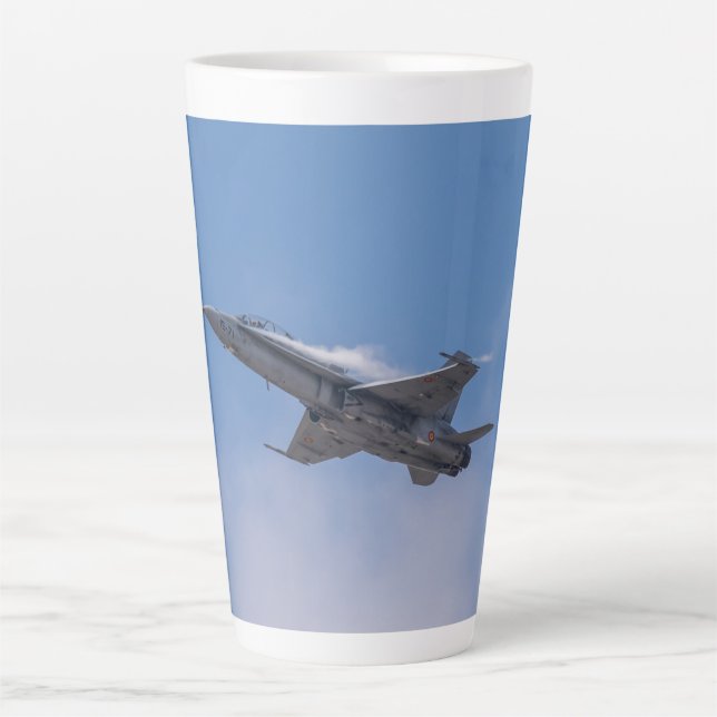 Tasse Latte McDonnell Douglas F/A-18 Hornet (Devant)