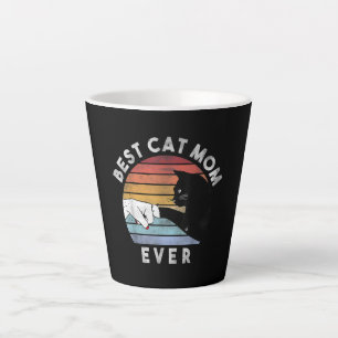 Tasse Latte Meilleur Cat Maman jamais Drôle chat maman cadea