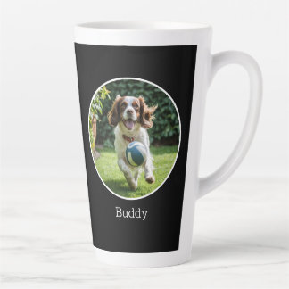 Tasse Latte Meilleur Chien Papa Propriétaire d'animal de compa