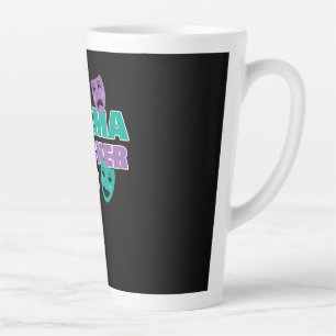 Tasse Latte Meilleur Enseignant De Drame Jamais Acteur Entraîn