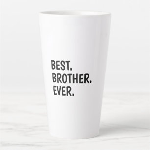 Tasse Latte Meilleur frère du monde T-shirt, Fratrie
