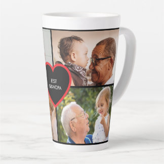 Tasse Latte Meilleur Grand-Père 4 Photo