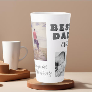 Tasse Latte Meilleur mauvais père de la fête des pères 2 Colla