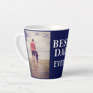Tasse Latte Meilleur mauvais père de la fête des pères 2 Colla