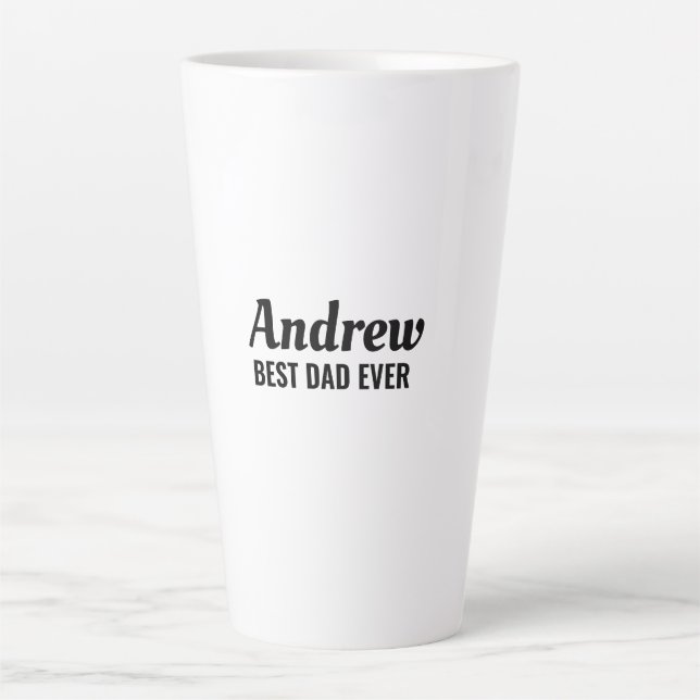 Tasse Latte Meilleur Papa   (Devant)