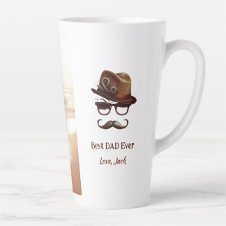 Tasse Latte Meilleur papa jamais - Cadeau de Fête des pères pe