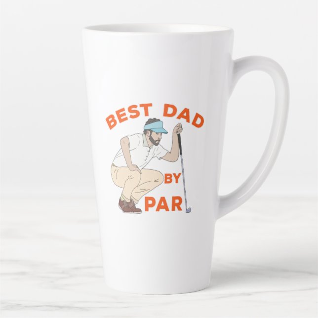 Tasse Latte Meilleur papa par rapport (Droite)