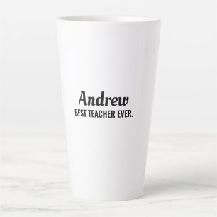 Tasse Latte Meilleur Professeur
