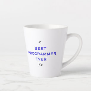 Tasse Latte Meilleur programmeur de tous les temps - Meilleur 