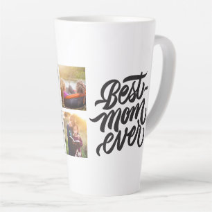 Tasse Latte Meilleure Maman Jamais Personnalisée 6 Photo Coll