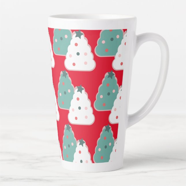 Tasse Latte Mélange pour préparation de pâte à biscuits en for (Droite)