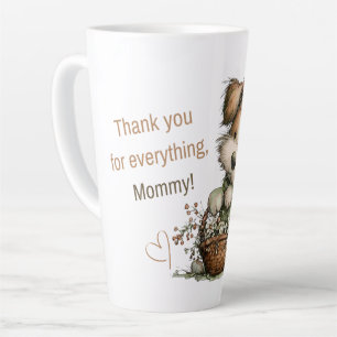 Tasse Latte Merci pour tout, Maman !